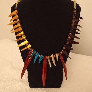 Tribal Shell 15' Necklace